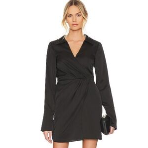NWT Sanctuary Black Wrap Mini Dress – Size 2‎